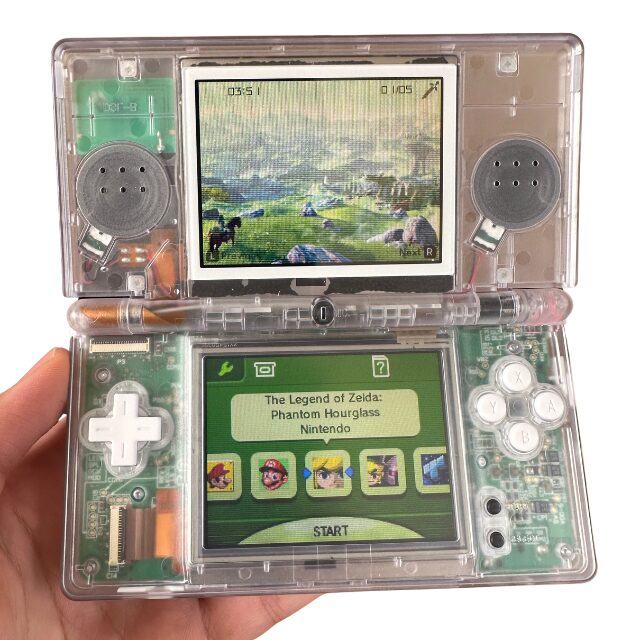 Nintendo DS Lite with 500+ Games | Custom Frost White Edition