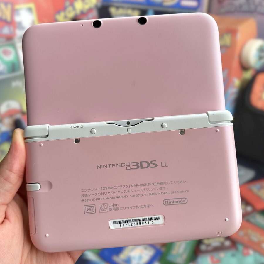 Nintendo 3DS Xl with 600+ Games | Pink and White - Image 2