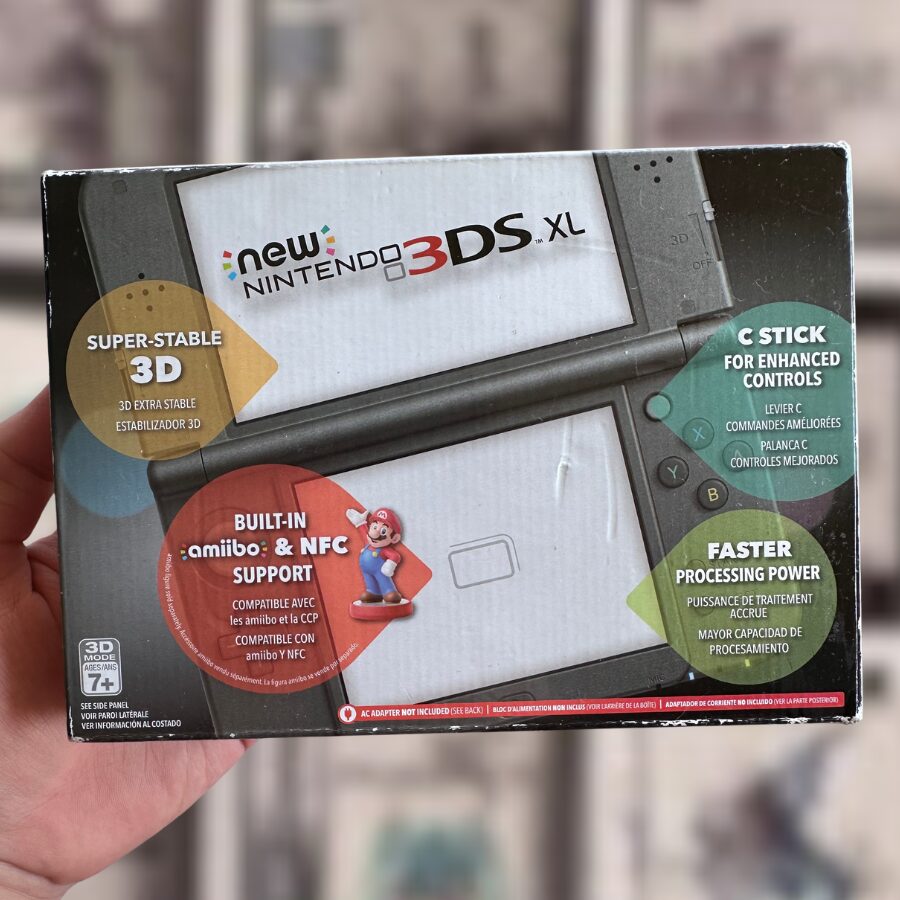 New Nintendo 3DS Xl with 600+ Games | Metallic Black - Image 3