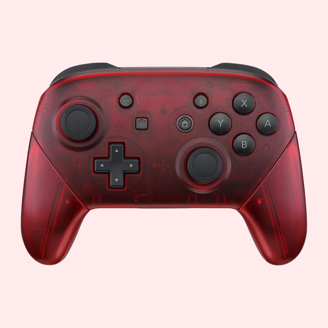 Custom Nintendo Switch Pro Controller | Crimson Red
