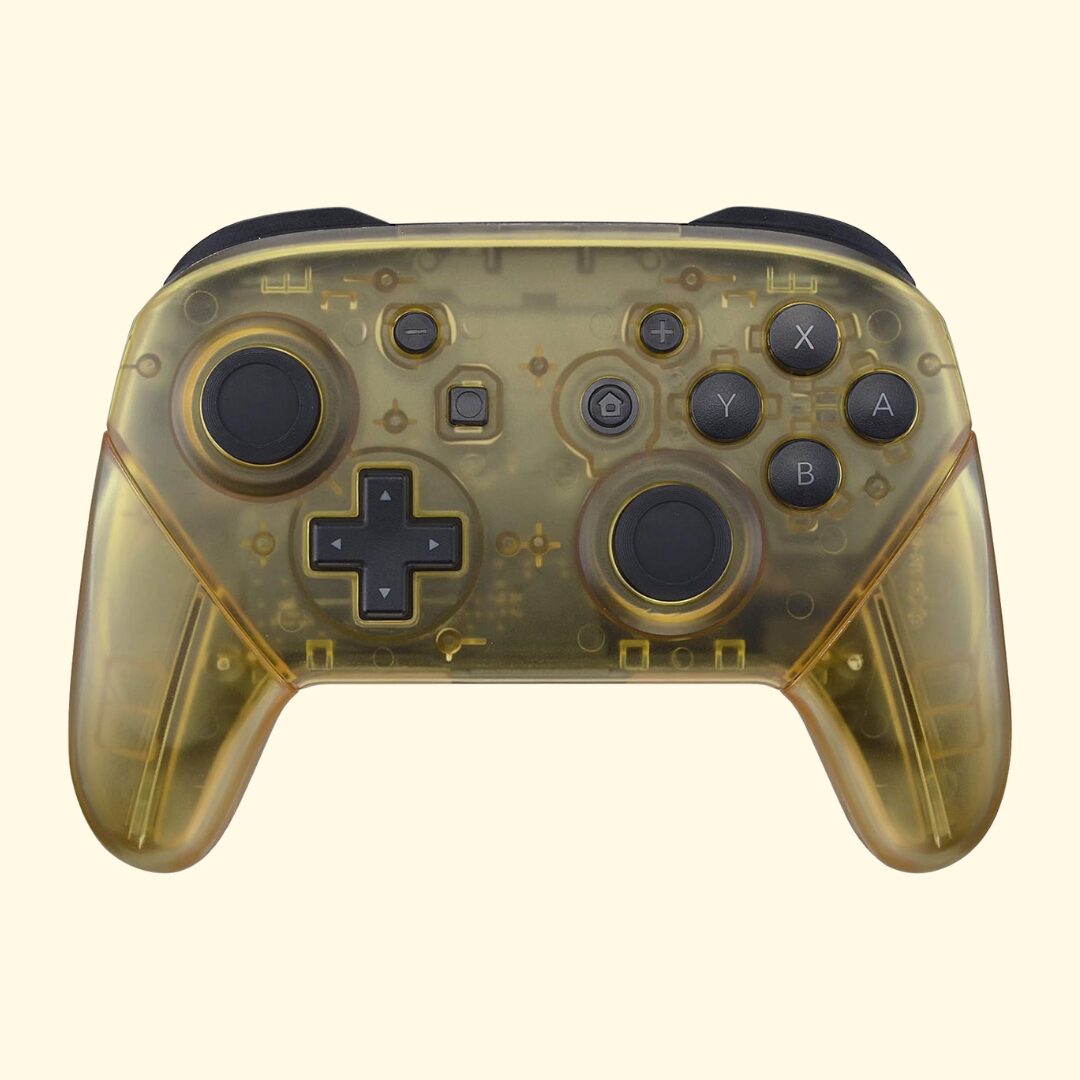 Custom Nintendo Switch Pro Controller | Amber Yellow