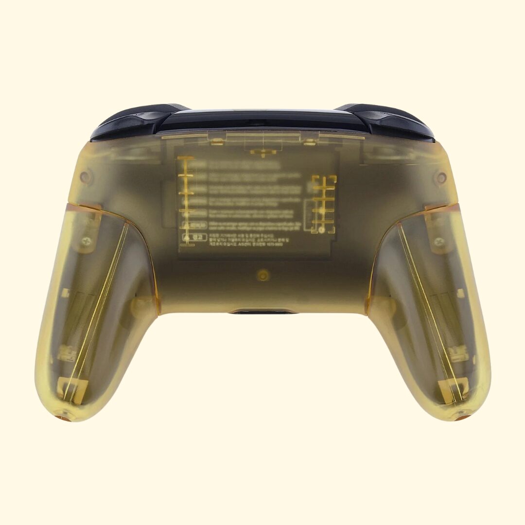 Custom Nintendo Switch Pro Controller | Amber Yellow - Image 2