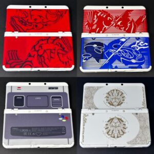 New Nintendo 3DS (64GB) – 600+ Games | Choose Your Cover Plates | White