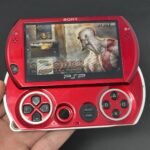 PSP GO (16GB) - 900 Pre-Loaded Games | Red and Black