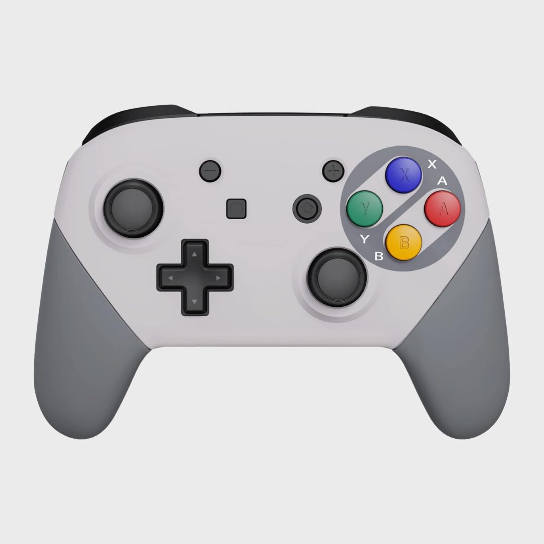 Custom Nintendo Switch Pro Controller | EU SNES Style