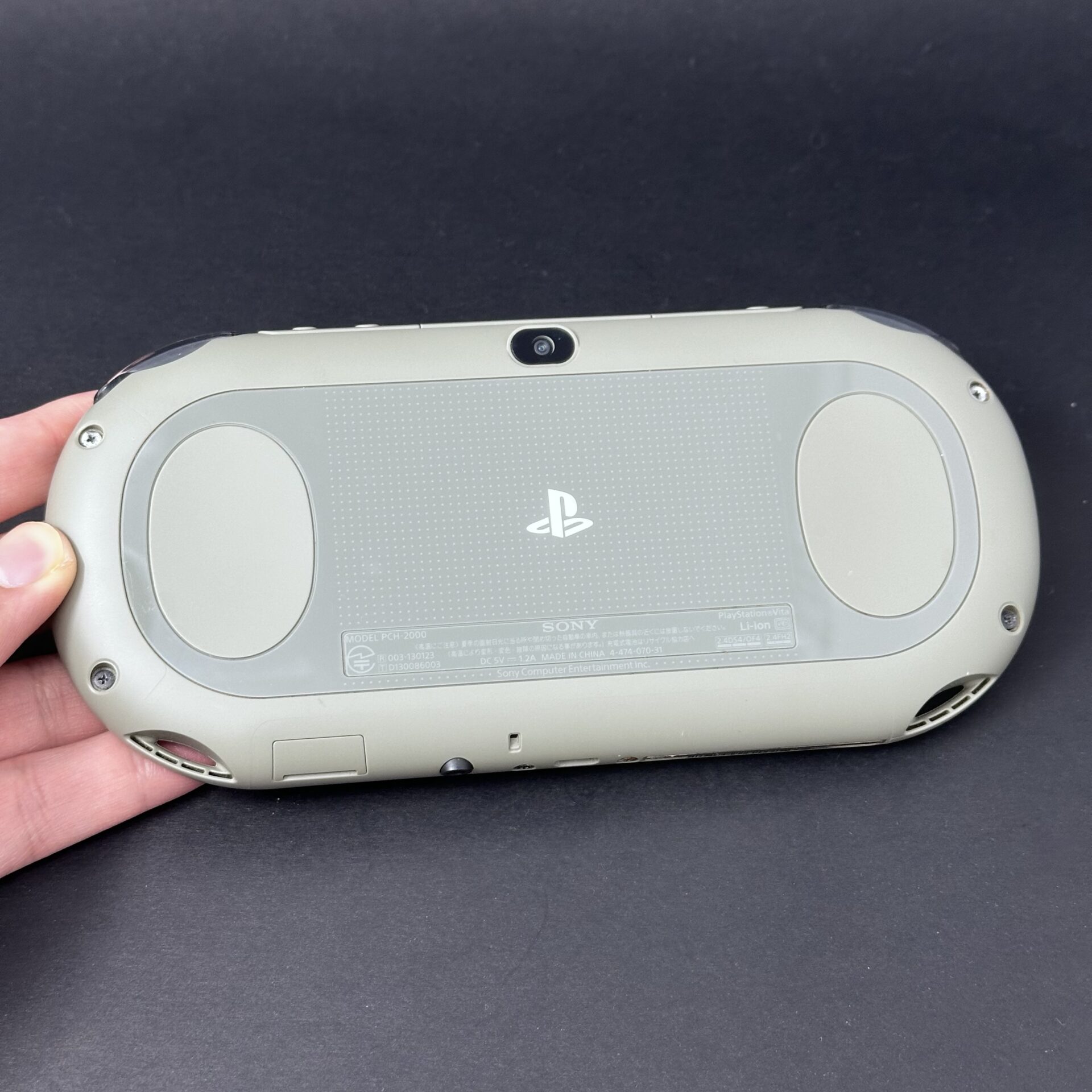 PS Vita Slim (128GB) - 580 Games | Khaki and Black - Image 2