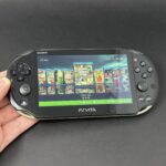 PS Vita Slim (128GB) - 580 Games | Khaki and Black