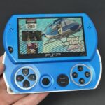 PSP GO (16GB) - 900 Pre-Loaded Games | Blue and Black