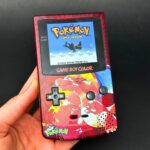 Custom Gameboy Color – Charizard Edition | IPS Screen Upgrade