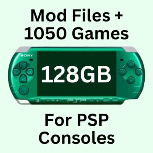 PSP Modding Software with 1050 Games | DIGITAL DOWNLOAD