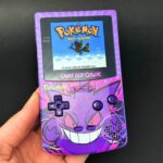 Custom Gameboy Color – Gengar Edition | IPS Screen Upgrade
