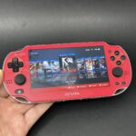 PS Vita OLED (128GB) - 580 Games | Red and Black
