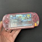 PSP 1000 (128GB) - 1050 Games |  Trans Pink w/ IPS SCREEN
