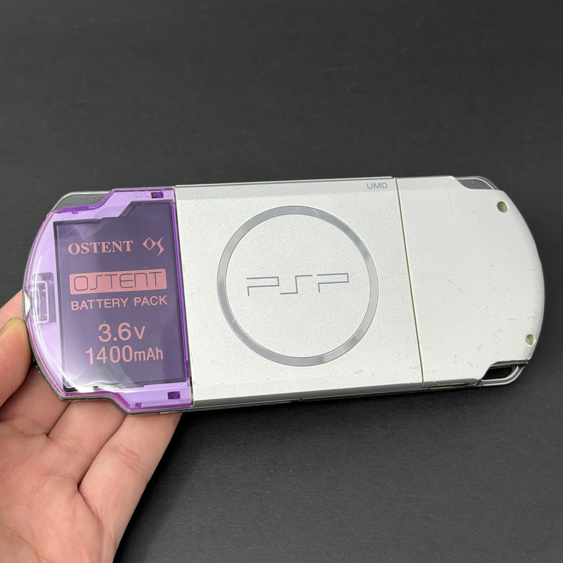PSP 3000 (128GB) - 1050 Games | Purple and Silver - Image 2
