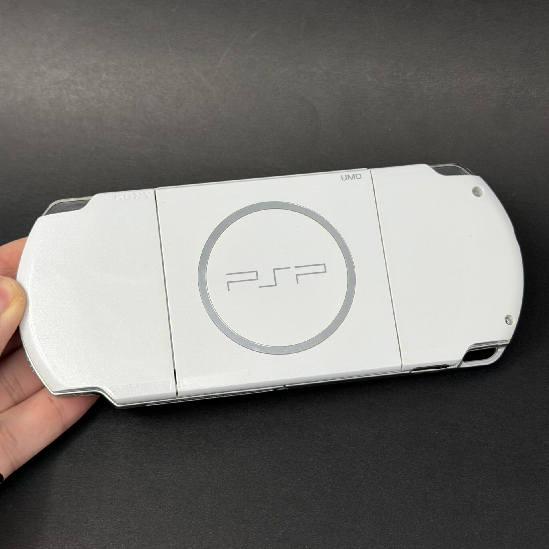 PSP 3000 (128GB) - 1050 Games | Pearl White w/ IPS Screen! - Image 2
